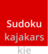 Sudoku kajakarskie