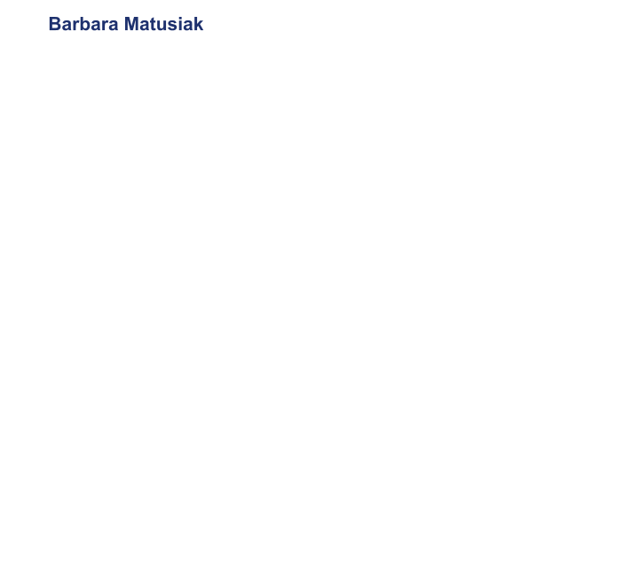 Barbara Matusiak